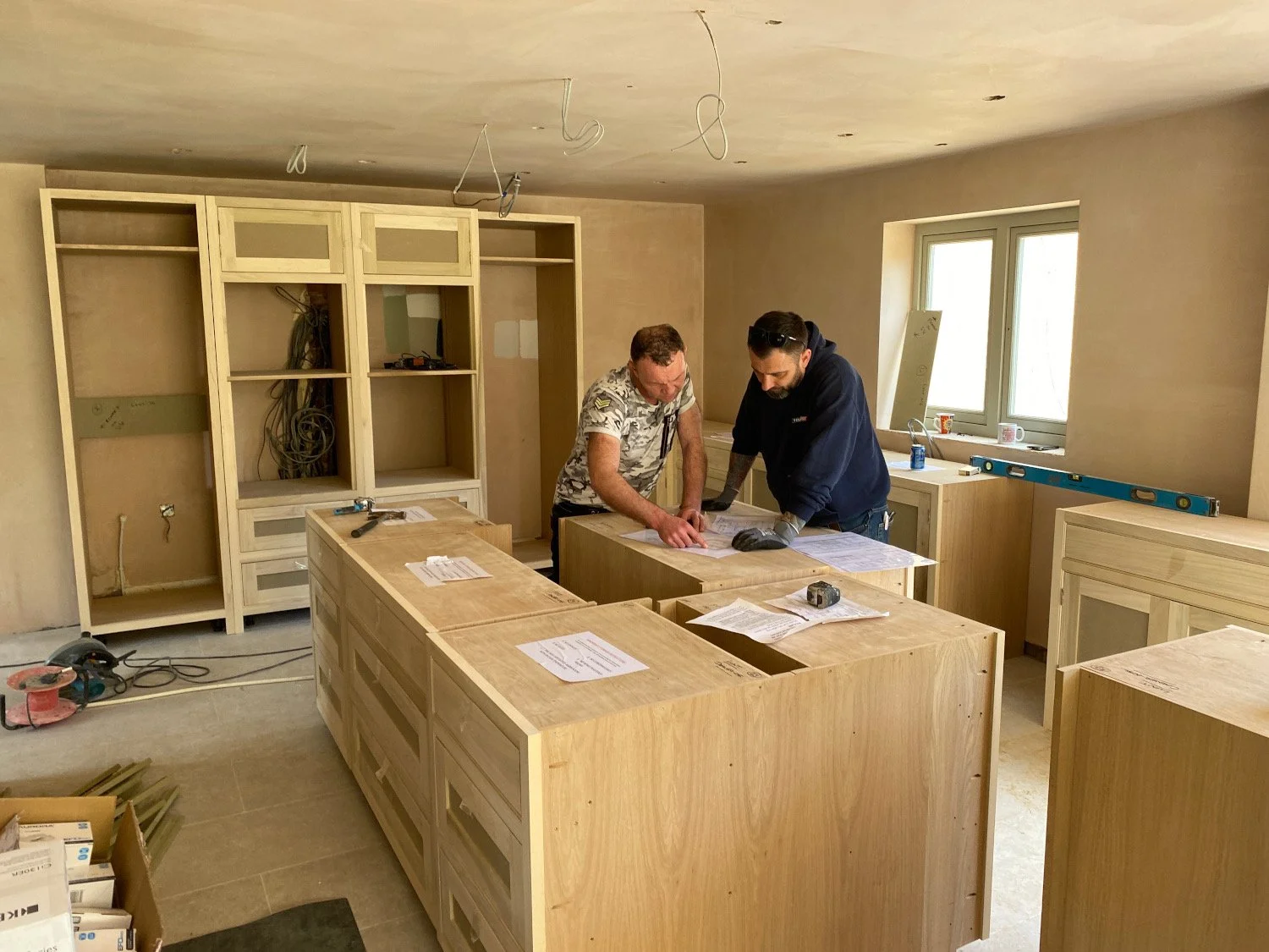 My kitchen fitters work to the Handmade Kitchens of Christchurch plan