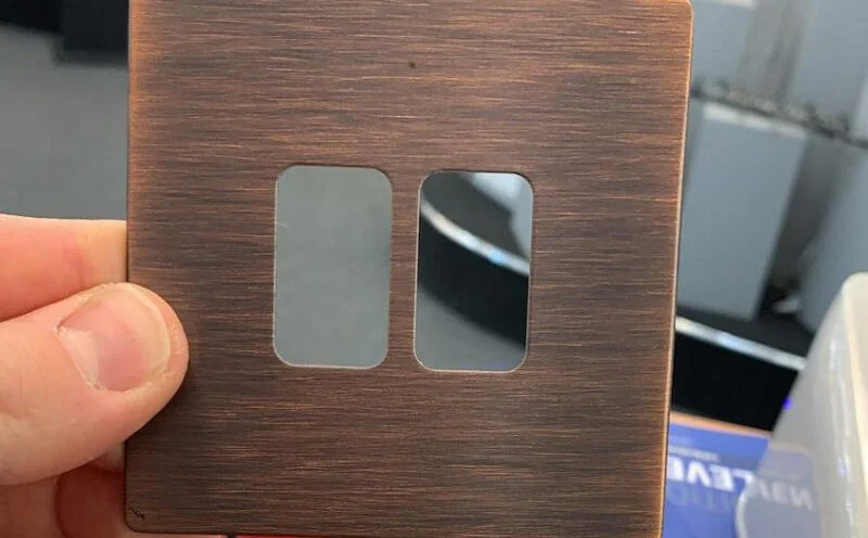 I wanted copper sockets but I needed them to be understated and not too shiny. I also don’t like seeing screws on the outside so these are perfect. Thanks Elliot @medlocks