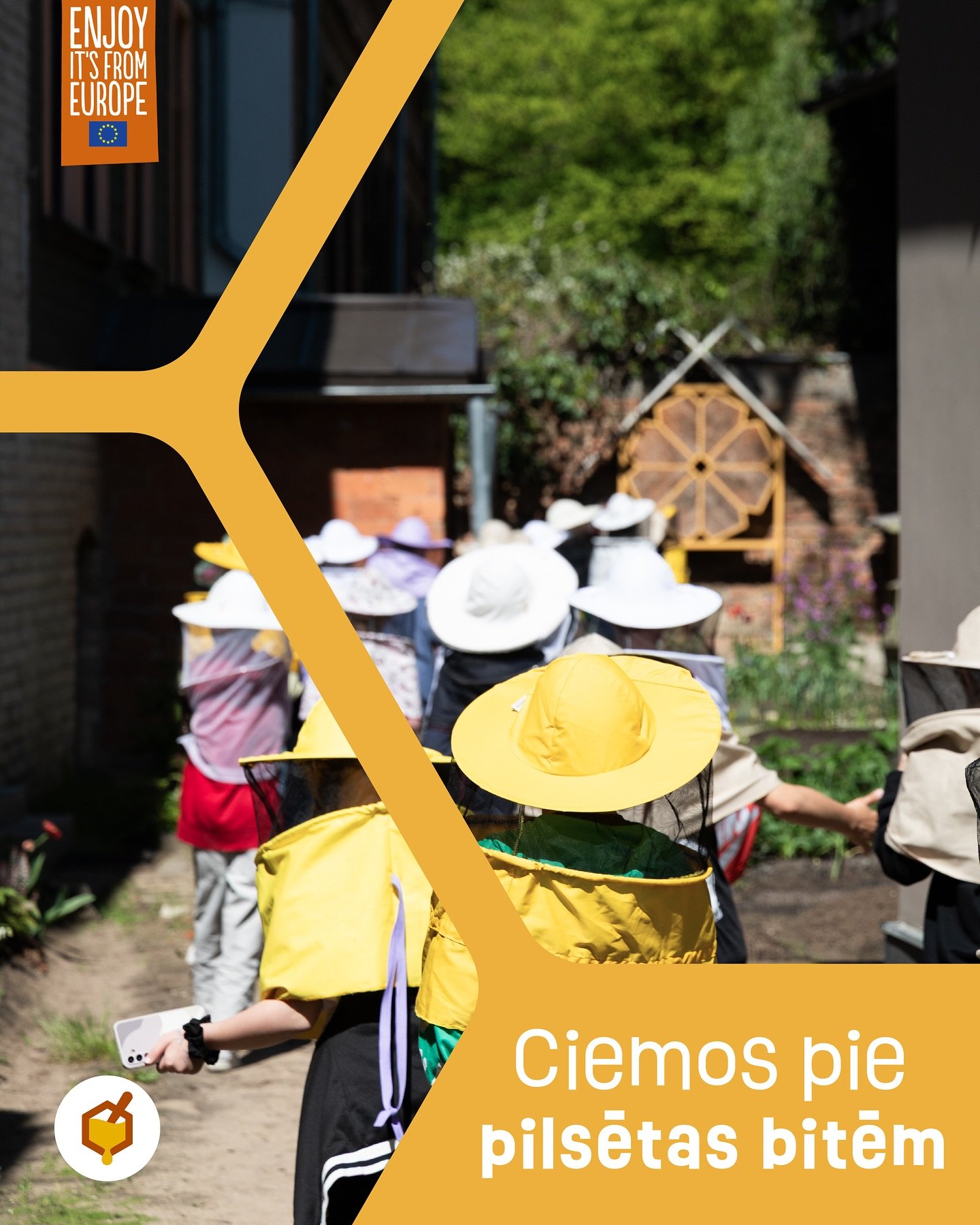 Sveiciens ikvienam Pasaules bi&scaron;u dienā! 🐝🌎

&Scaron;odien &scaron;o nozīmīgo dienu aizvadījām jautrā kompānijā kopā Rīgas Imantas vidusskolas 3. kla&scaron;u skolēniem, viesojoties pie urbānā bi&scaron;kopja Valda Janova, apmeklējot viņa pil