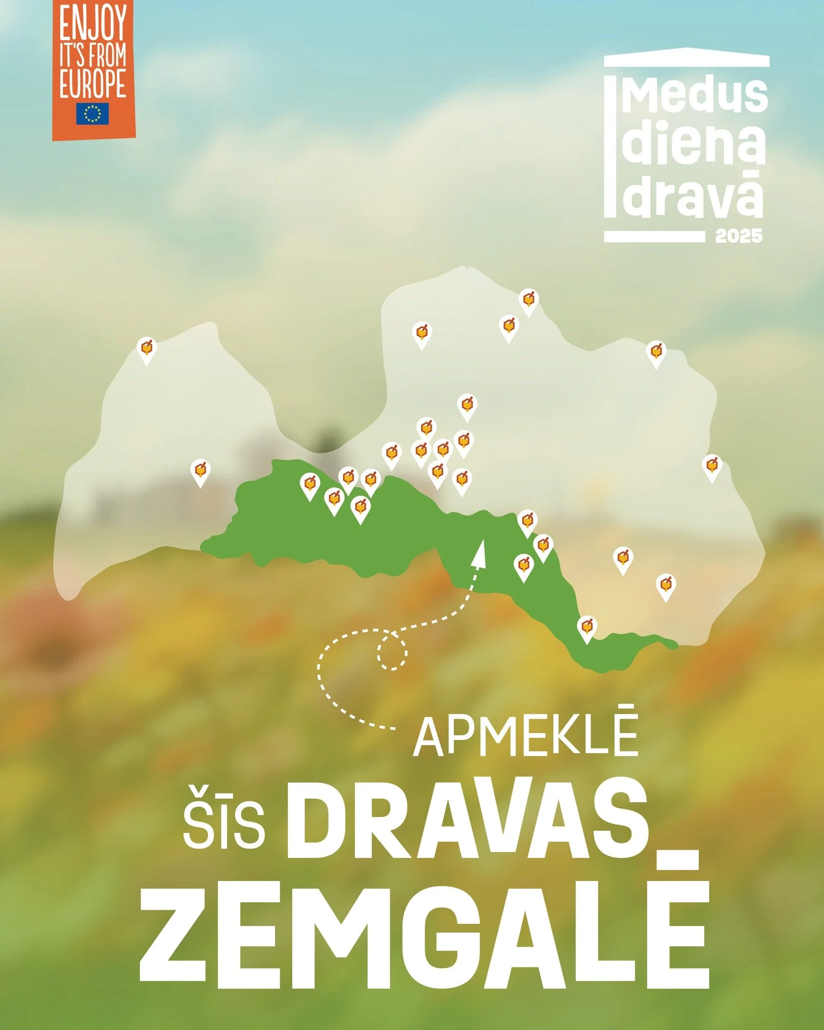 Zemgale sarosās! Medus diena dravā apmeklētājus uzņems 9 bi&scaron;kopji un ar prieku izrādīs savas bi&scaron;u saimes, kā arī atbildēs uz taviem jautājumiem par bi&scaron;kopību! 🐝

Izvēlies kuru dravu vēlies apmeklēt, aizpildi pieteikuma anketu un