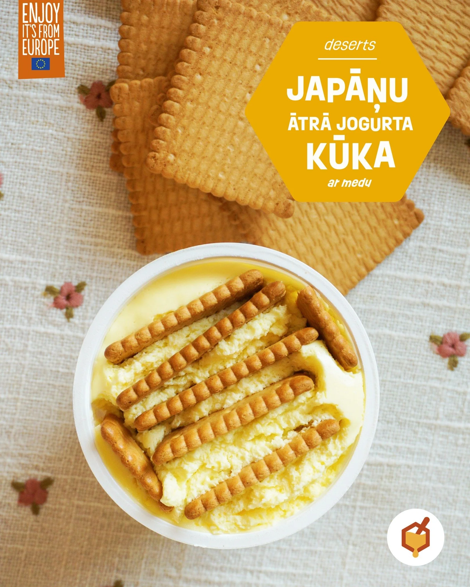 &Scaron;is populārais divu sastāvdaļu deserts ir izcili vienkār&scaron;s, jo tā pagatavo&scaron;anai nepiecie&scaron;ams tikai grieķu jogurts un cepumi! 🍪 Mūsu versijā vēl aicinām pievienot medu, kas pie&scaron;ķirs papildus saldumu un gar&scaron;as