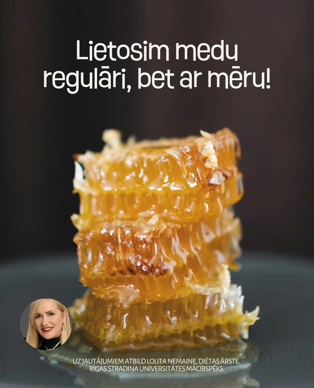 Medus bērnu uzturā &ndash; ko par to saka speciālists? 🧐🍯

Cik daudz medus drīkst lietot bērni? No kāda vecuma medu drīkst dot? Vai medus ir labāka izvēle par citiem saldumiem?

Uz &scaron;iem un citiem jautājumiem atbild Lolita Neimane, diētas ārs