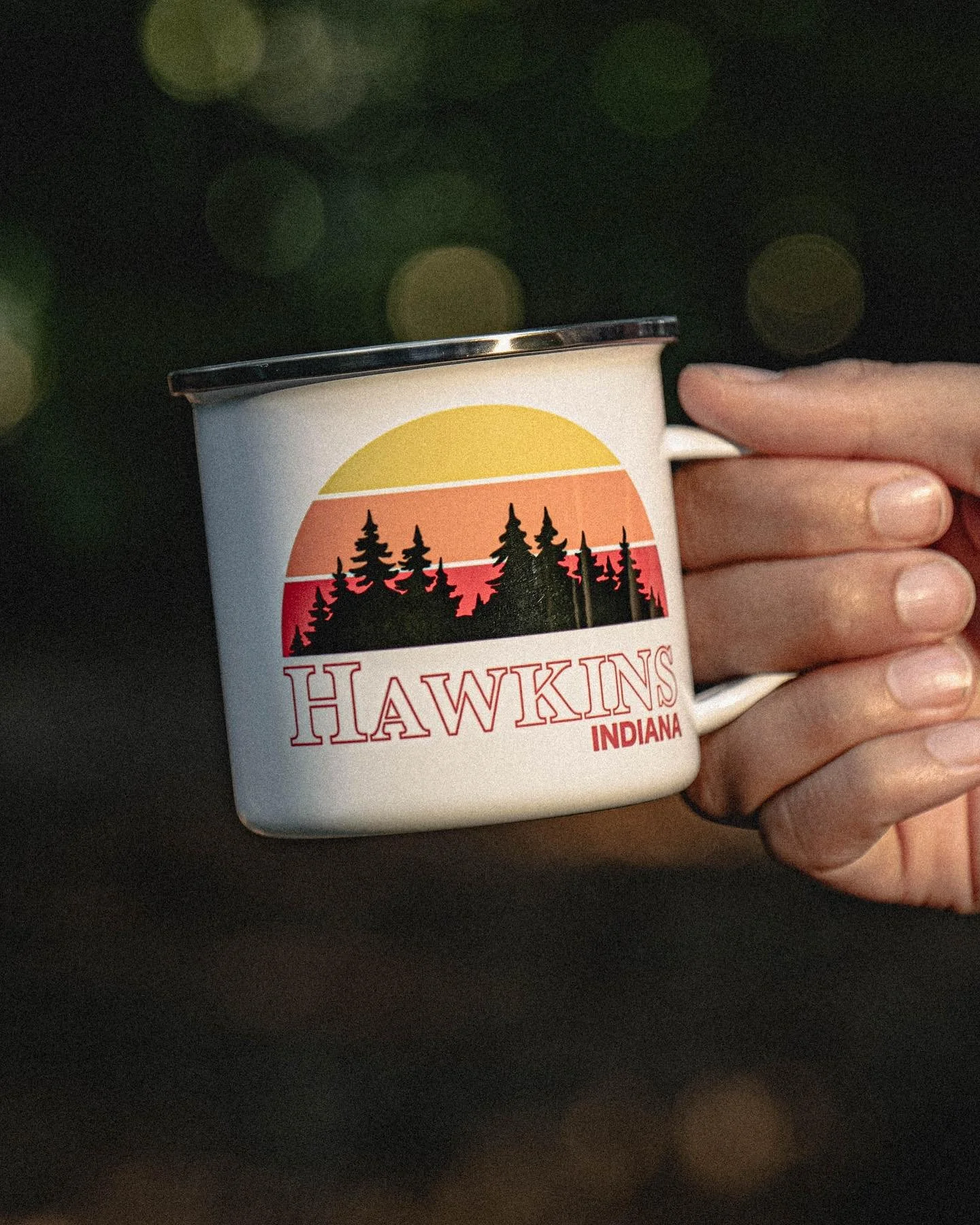 When season 5? 

#strangerthings #hawkingsindiana #netflixseries #productphotography #mustgetoutdoors #coffeetime #campinglife #hikemore #igtravel #backtothe80s #retro #cinamaticphotography