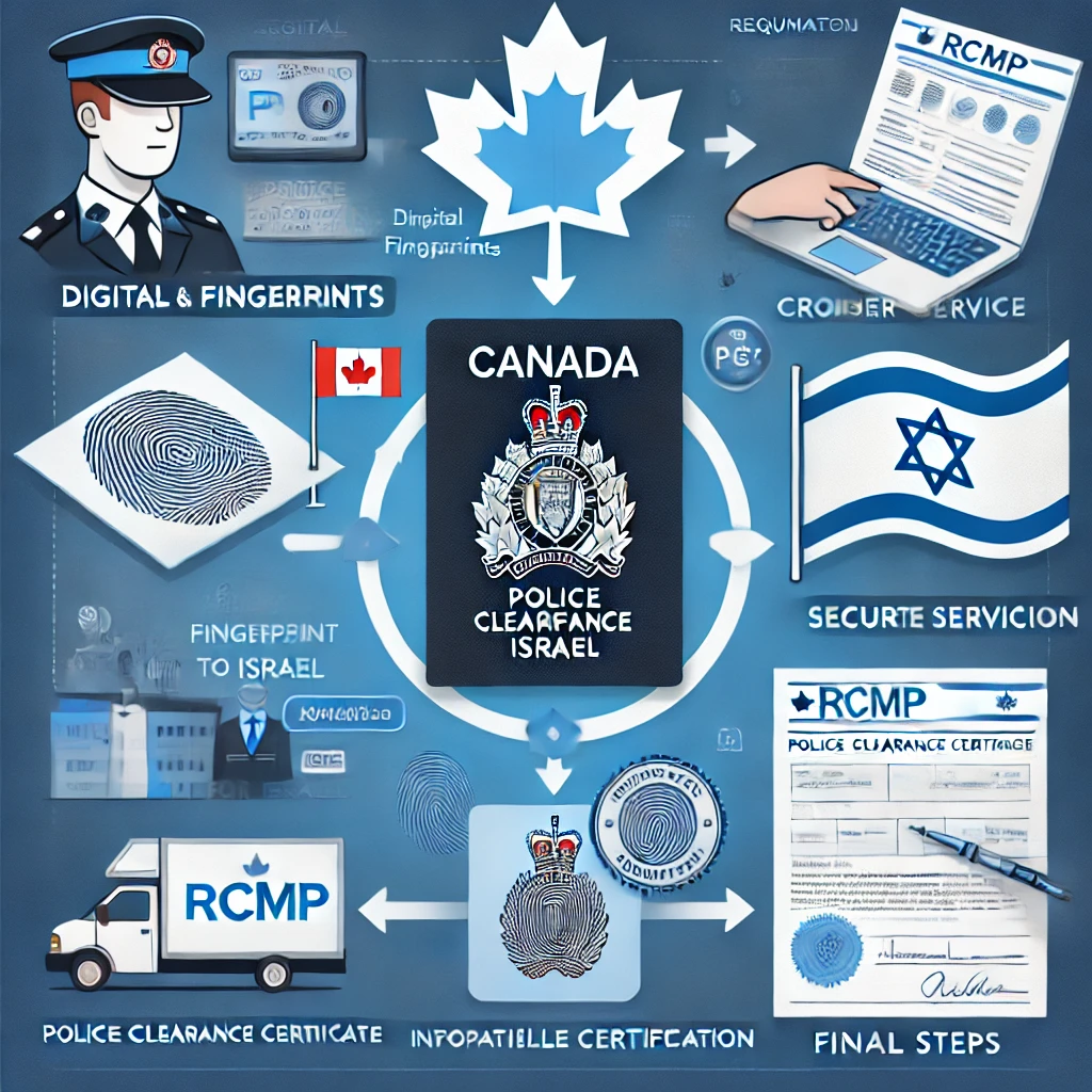 Canadian Rcmpcert How to Obtain an RCMP Police Clearance Certificate (PCC) for Israel ...