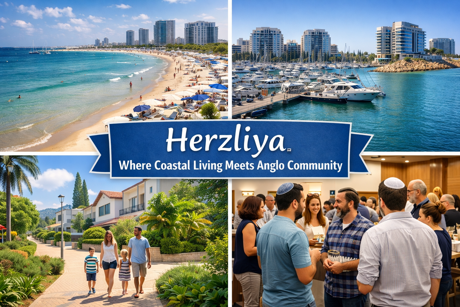 Herzliya: Where Coastal Living Meets Anglo Community