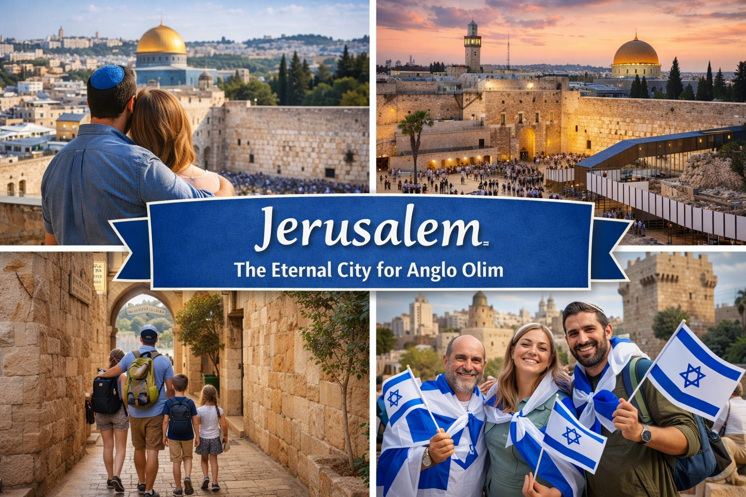 Jerusalem: The Eternal City for Anglo Olim