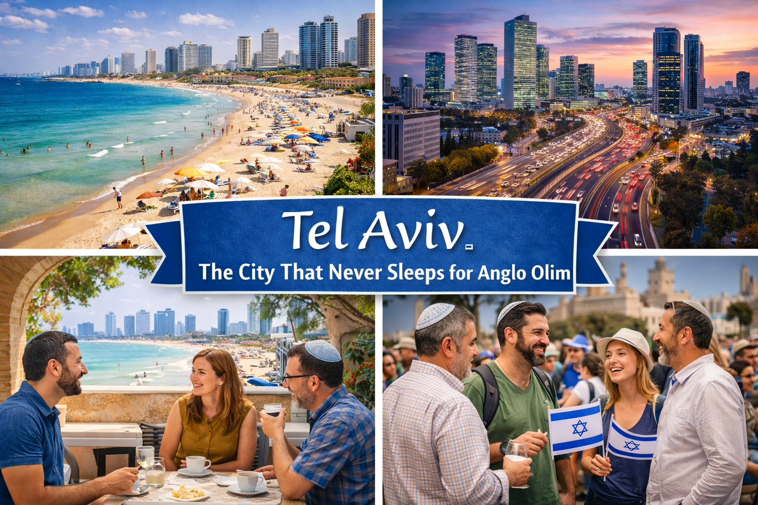 Tel Aviv: The City That Never Sleeps for Anglo Olim