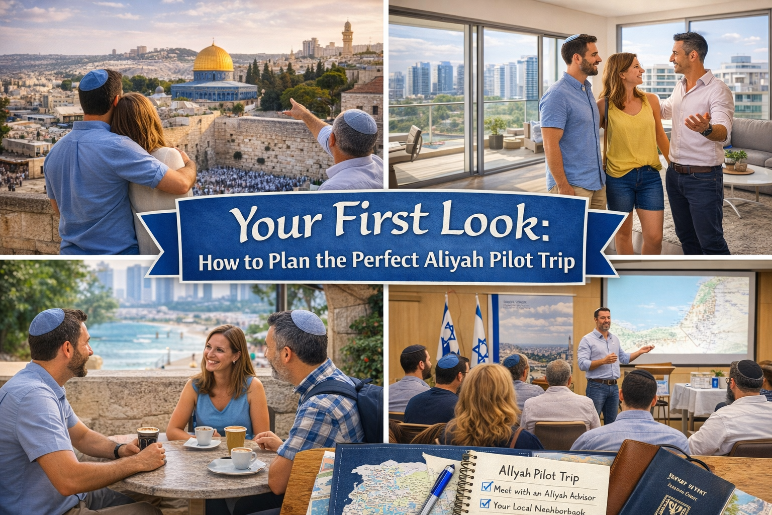 Your First Look: How to Plan the Perfect Aliyah Pilot Trip