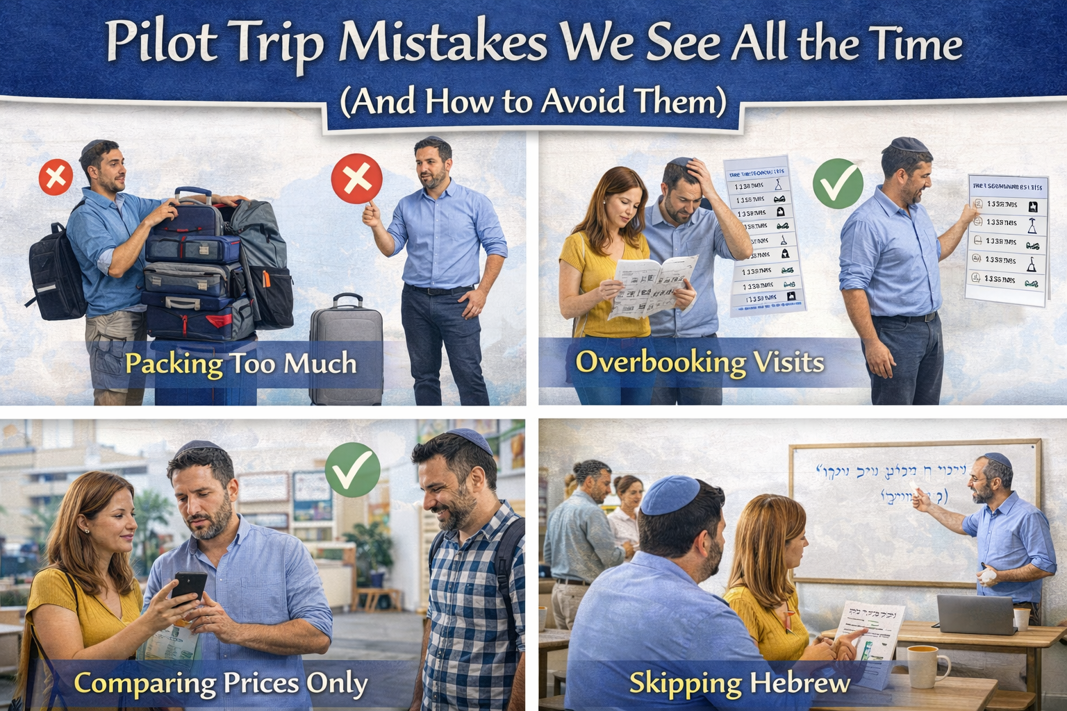 Pilot Trip Mistakes We See All the Time (And How to Avoid Them)