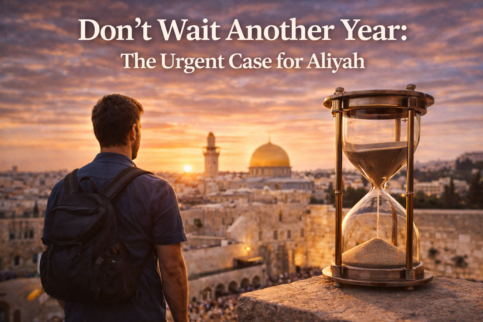 Don't Wait Another Year: The Urgent Case for Aliyah