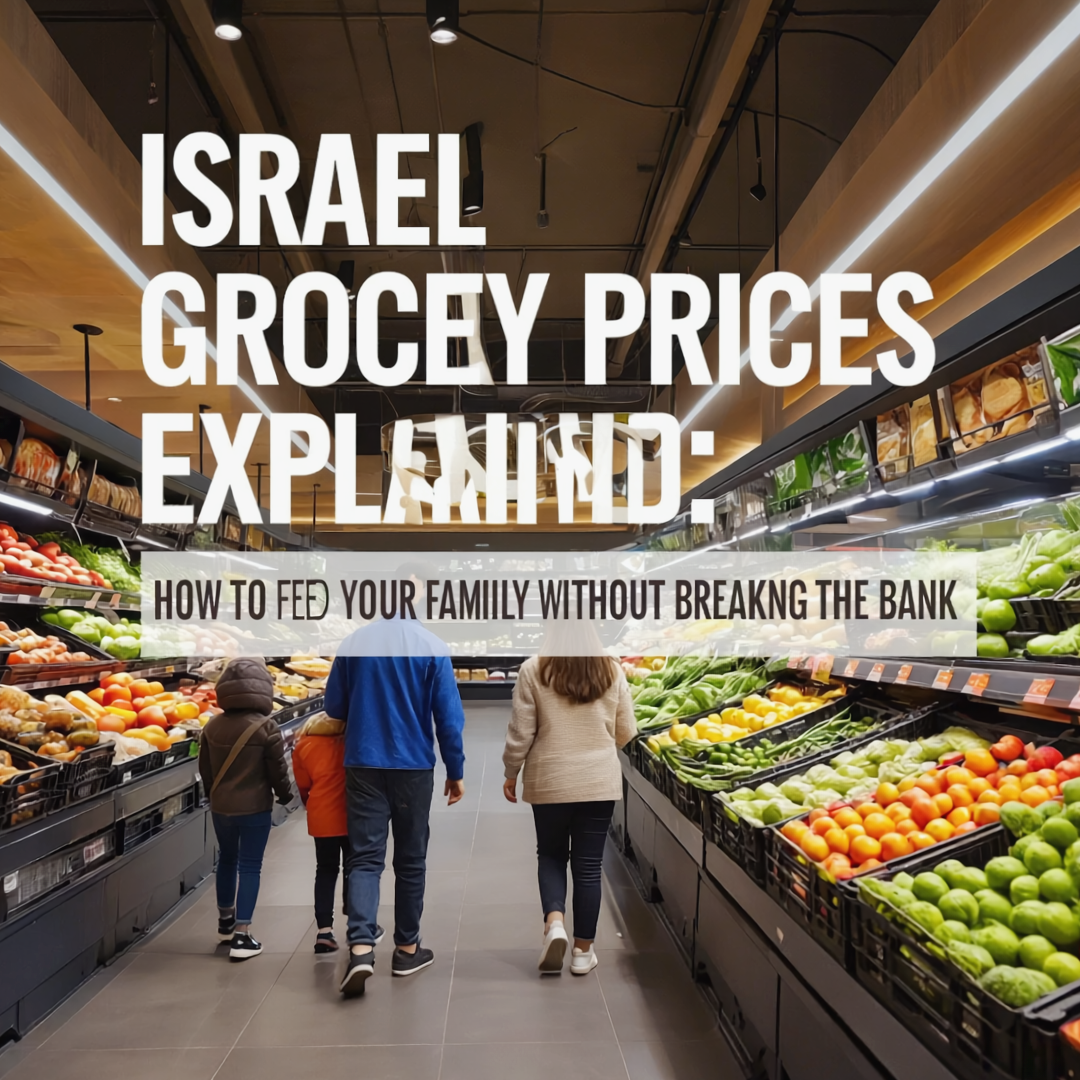 Israel Grocery Prices Explained: How to Feed Your Family Without Breaking the Bank