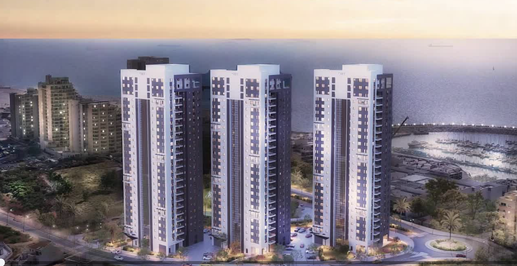 Luxury Seafront Residence, Ashkelon Marina