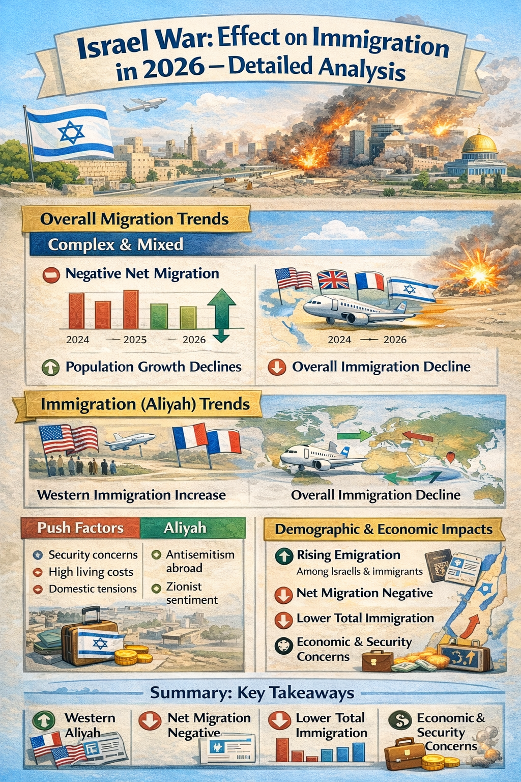 Israel War: Effect on Immigration in 2026 — Comprehensive Analysis