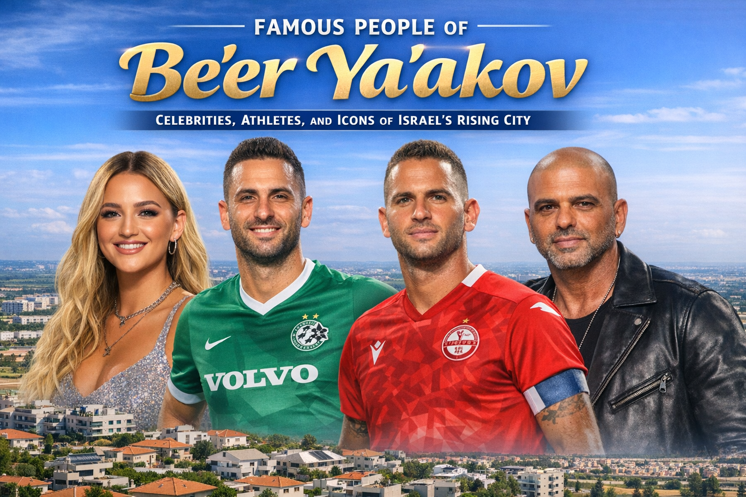 Famous People of Be'er Ya'akov: Celebrities, Athletes, and Icons of Israel's Rising City