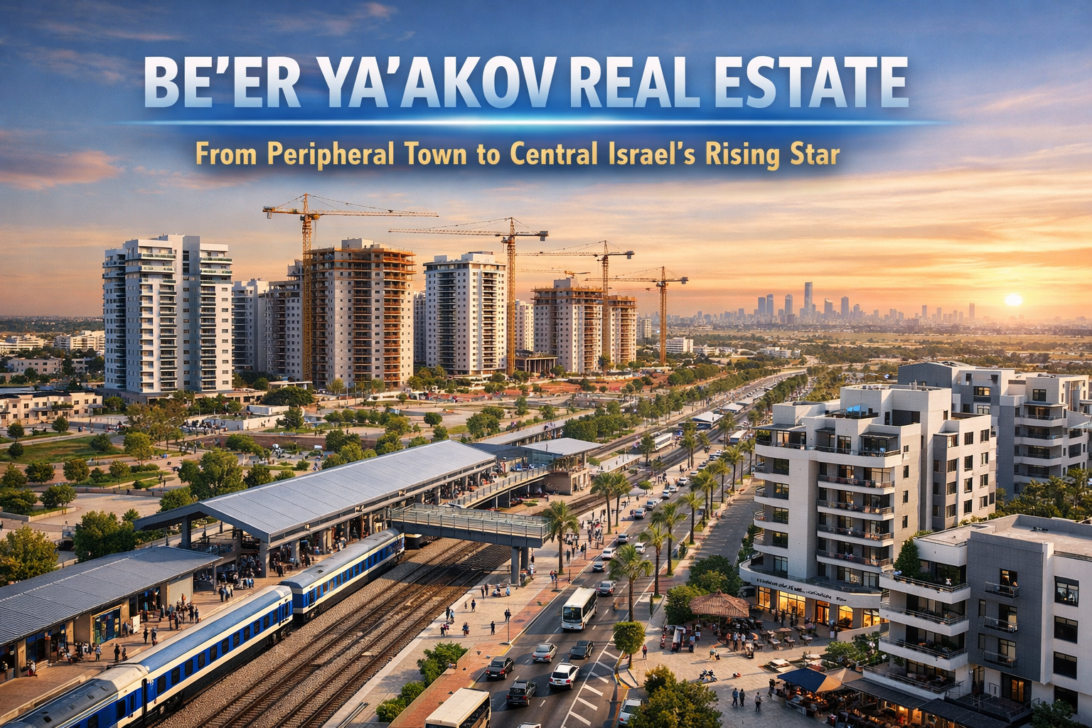 Be'er Ya'akov Real Estate: From Peripheral Town to Central Israel's Rising Star