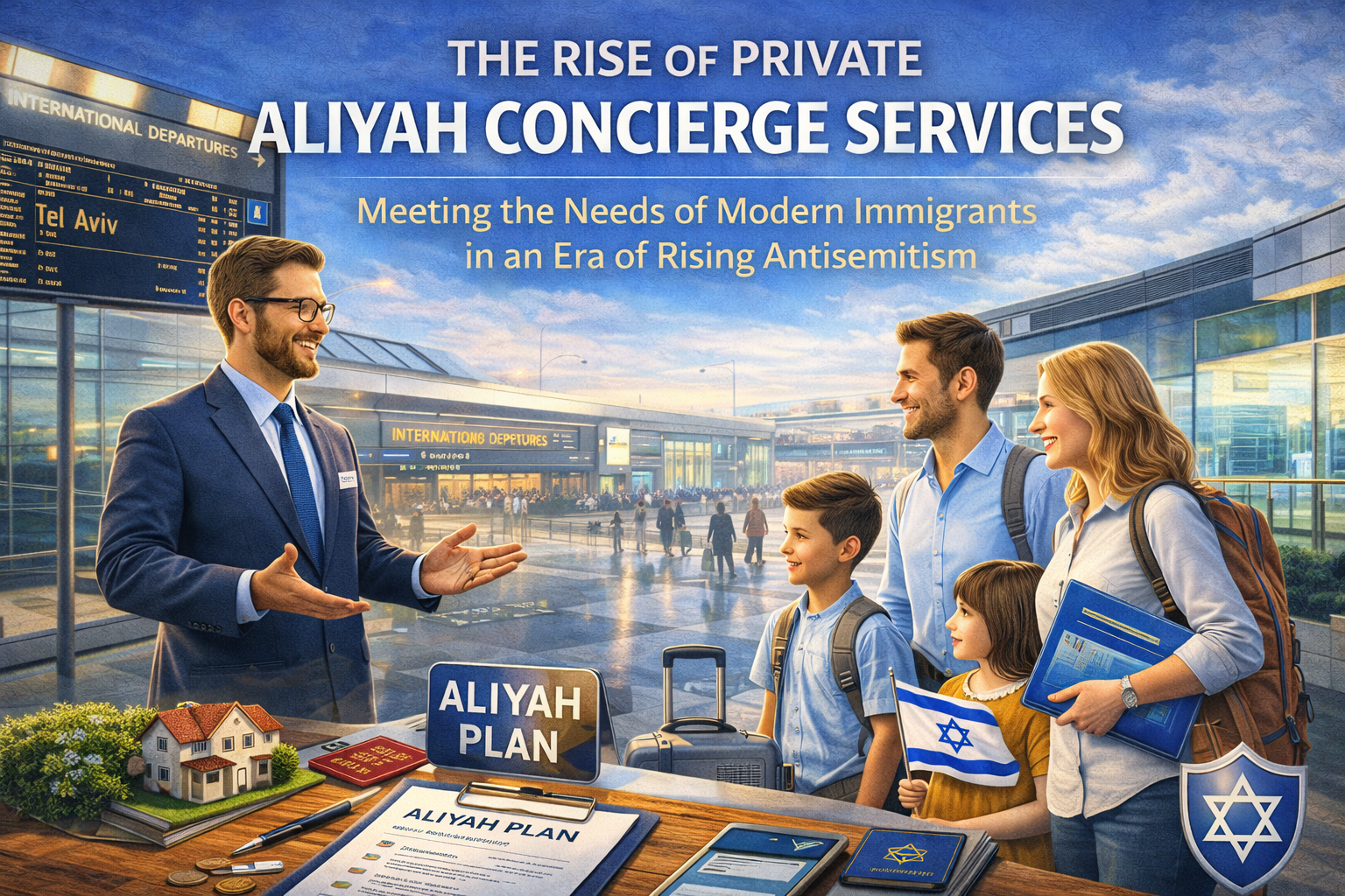 The Rise of Private Aliyah Concierge Services: Meeting the Needs of Modern Immigrants in an Era of Rising Antisemitism
