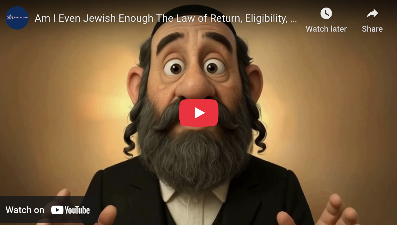 Episode 1.2 — Am I Even Jewish Enough? The Law of Return, Eligibility, and Who Qualifies