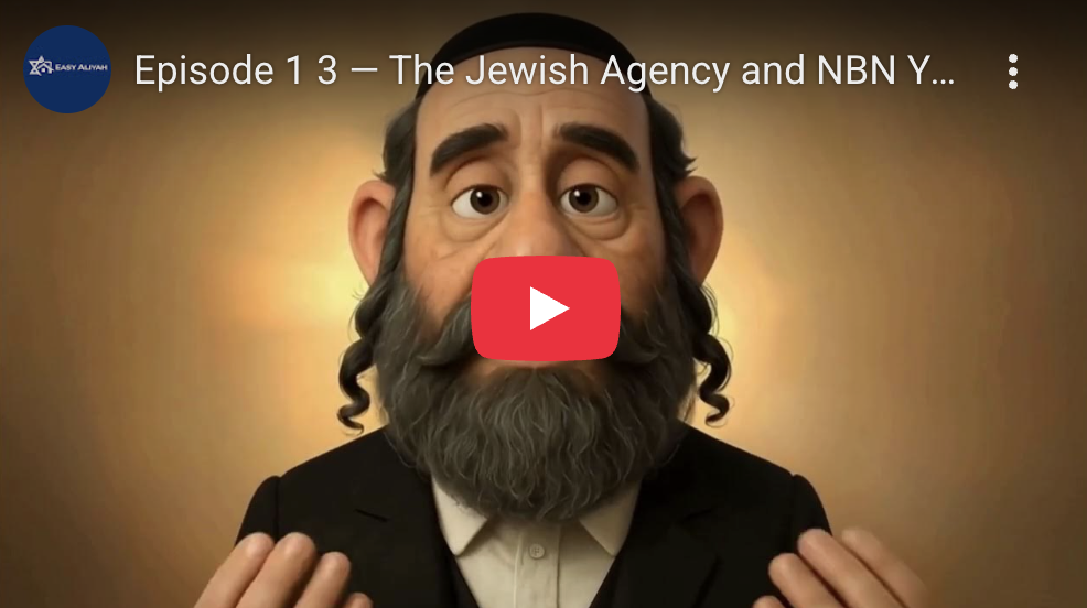 Episode 1.3 — The Jewish Agency and NBN: Your New Best Friends (Whether You Like It or Not)