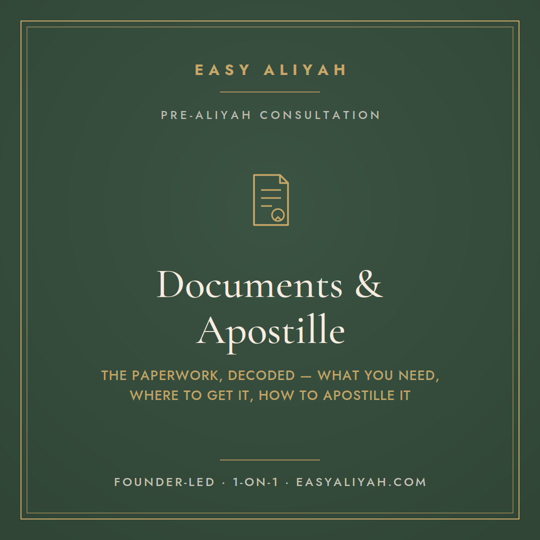 Documents & Apostille Consultation