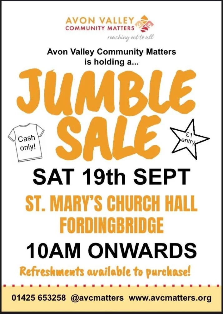 AVCM Jumble Sale