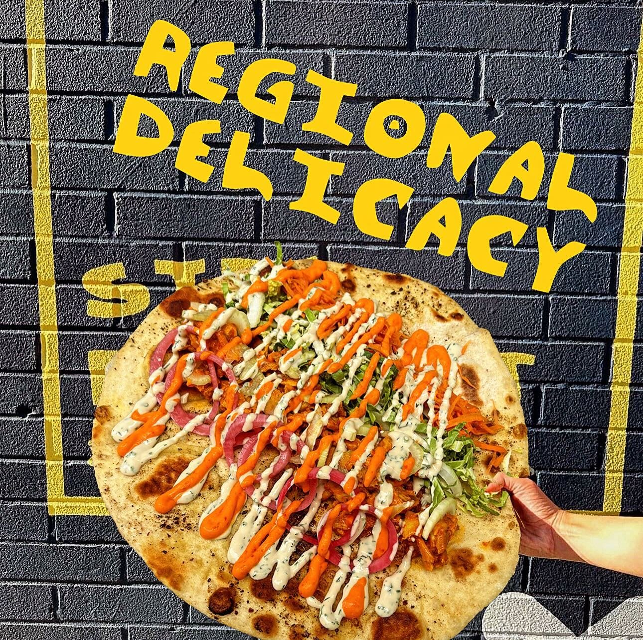 In honor of yesterday being National Chicken Wing day we are offering an off menu special this week: The Regional Delicacy. An unsanctioned collab inspired by our wing producing friends @sidebiscuit_ . Spit roasted chicken dressed with a secret sauce