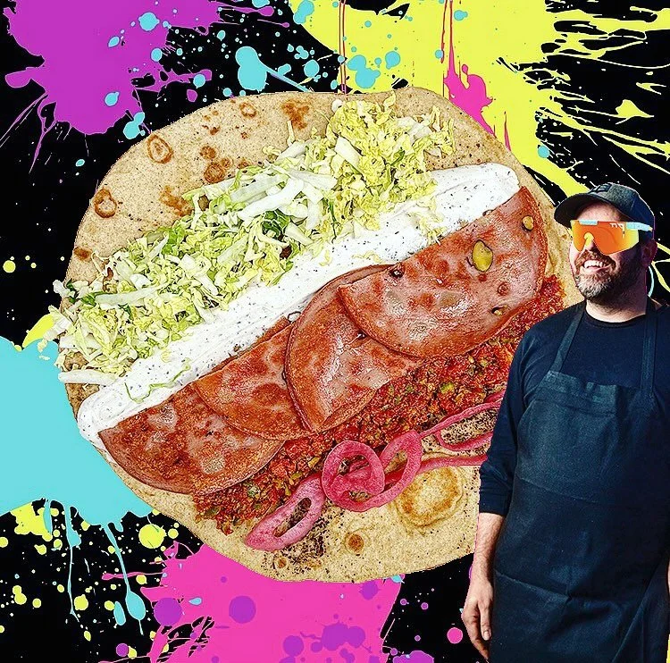 Introducing the HAS BEEN&hellip;griddled Mortadella, Castelvetrano olive, Calabrian chili and sun-dried tomato with Spiedo sauce, shreddy cabbage and pickled onion. Look out because this washed-up Italian knuckleballer can still throws strikes!