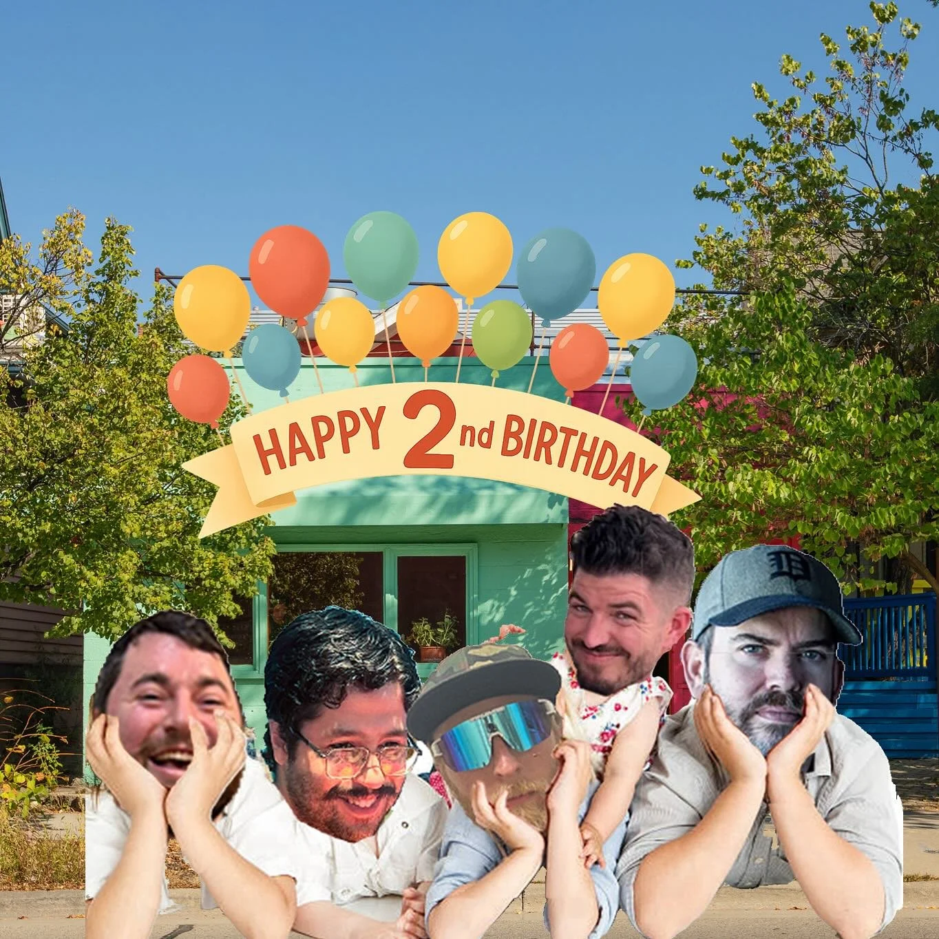 We&rsquo;re 2 today! Happy birthday to us! Come by, get high (lord knows we will be 👽) and welcome us to our terrible twos. Feels like the perfect day for a Spiedo meatball and choco tahini frozen treat.