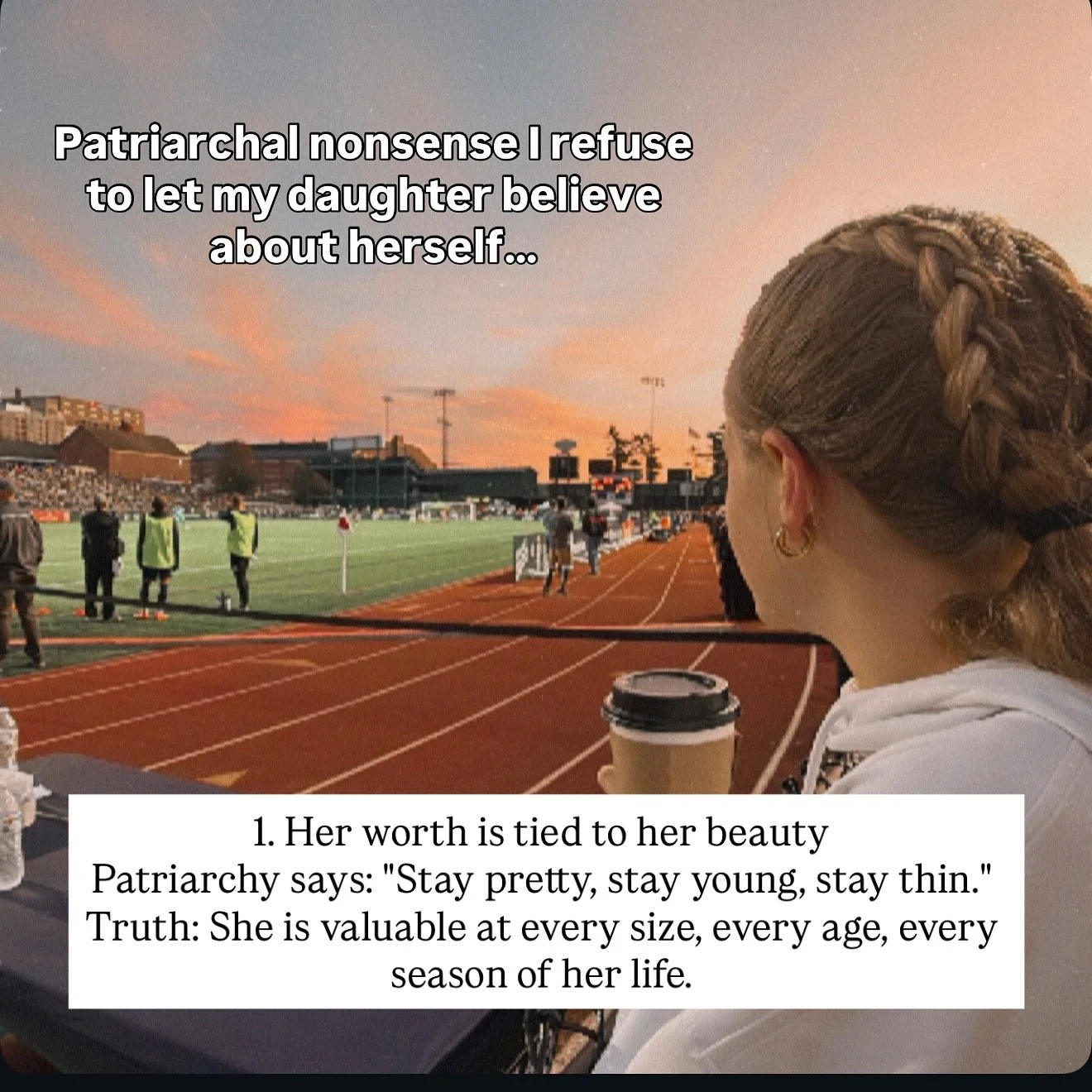 We are not here to pass down the same broken rules we were handed. We are here to rewrite them.

Our daughters will not be raised to believe their worth is in being chosen, their value is in their beauty, or their power is in how much they can endure