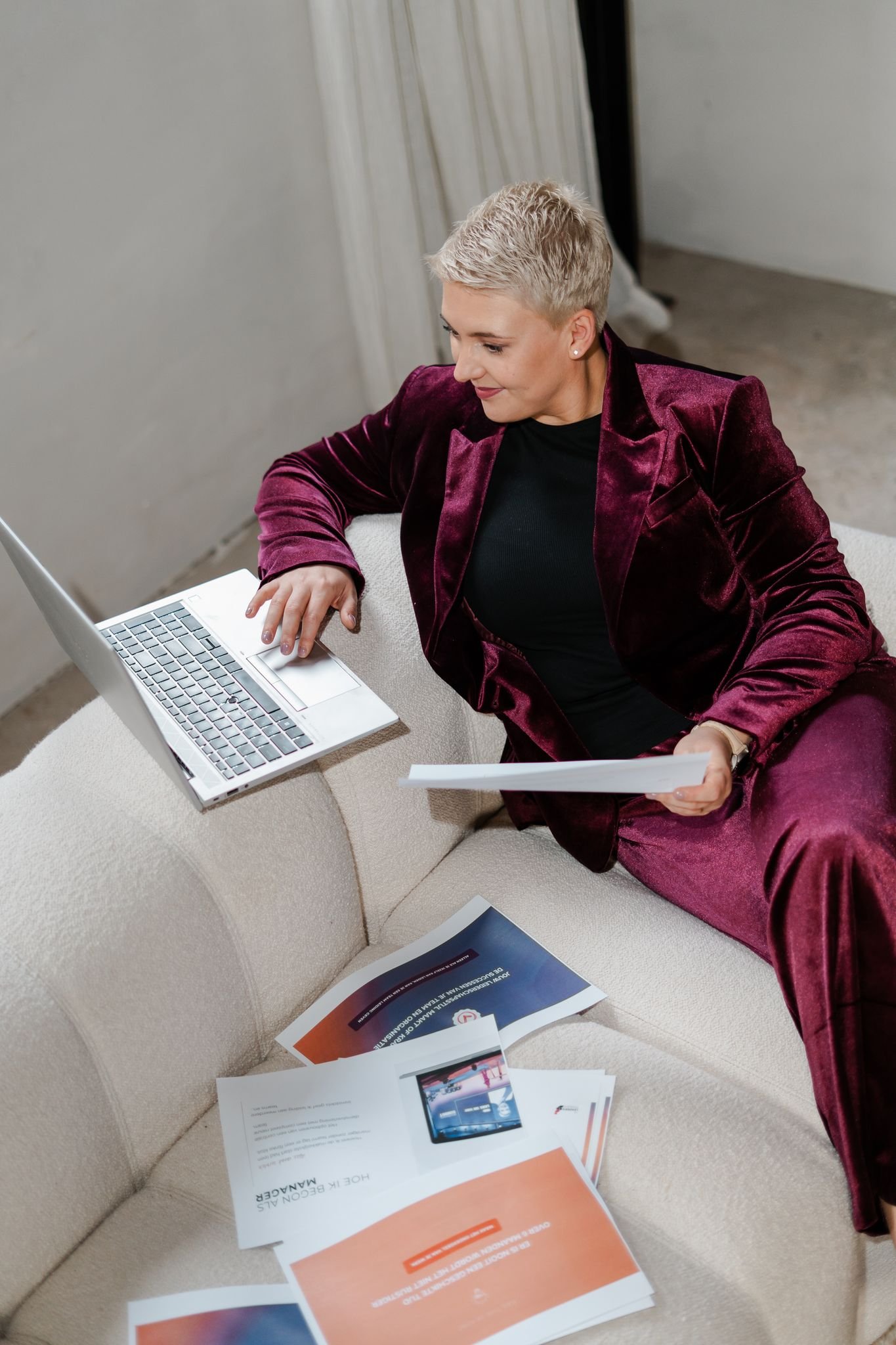 Branding Shoot in daglichtstudio De Haven Studio Uitgeest