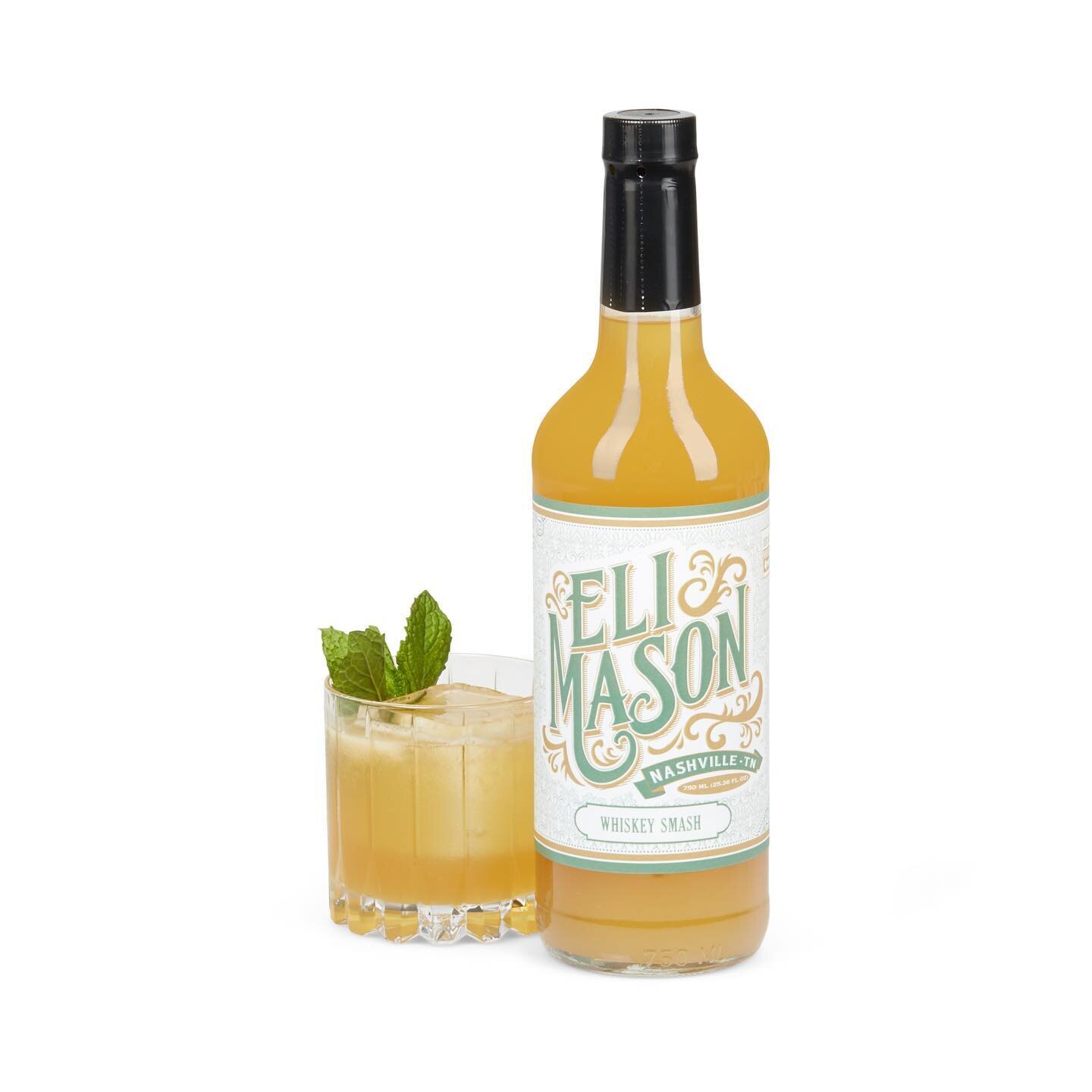 Coming on Friday, three brand spanking new @drinkelimason cocktail mixers.

Whiskey Smash, Blood Orange Margarita, Grapefruit Tonic Syrup (for vodka tonics or G&amp;Ts).

They are all delicious. I&rsquo;m excited. They&rsquo;ll be available at EliMas
