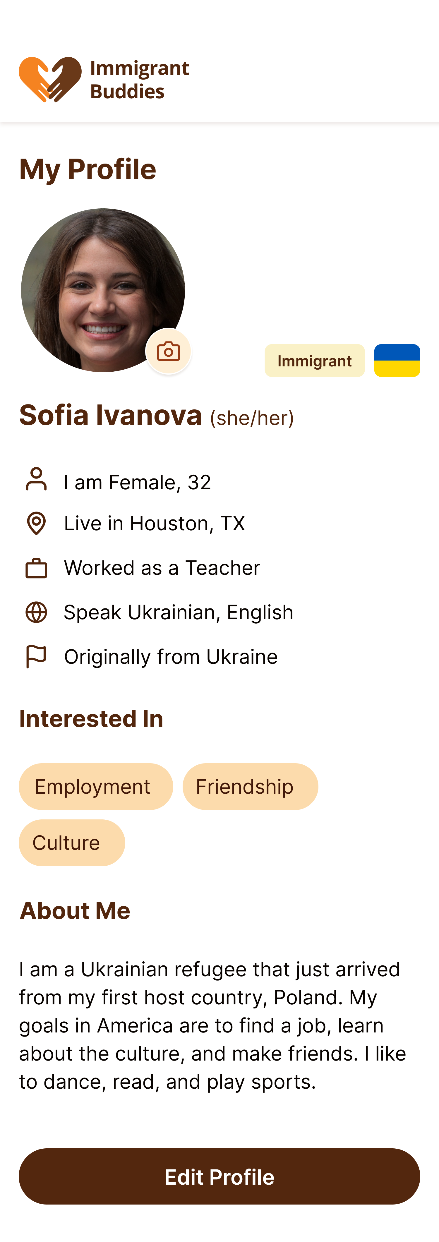 10a. Immigrant Profile Screen.png