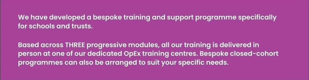 Opex For Education Training Support Outline Isbl