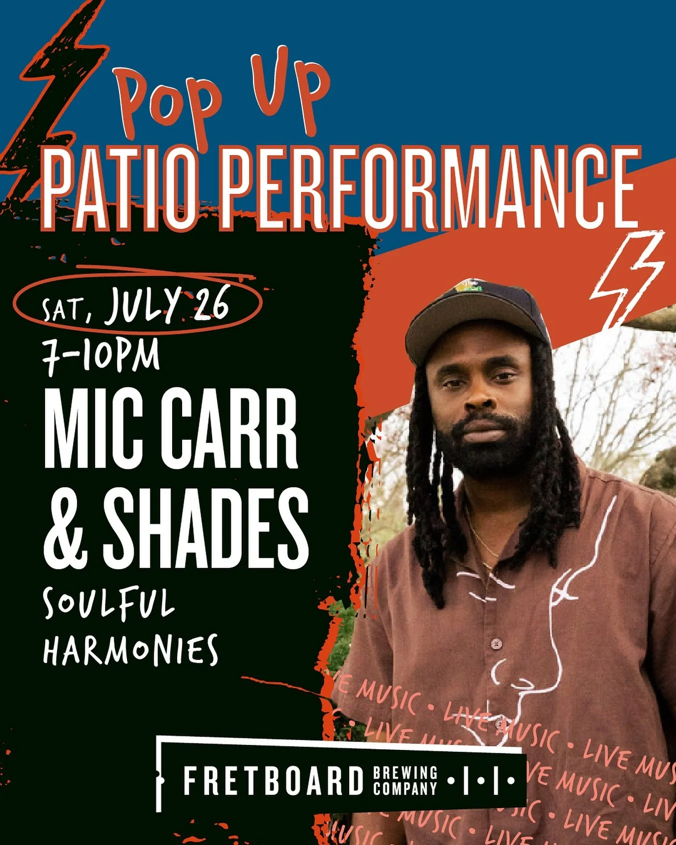 Pop Up Patio Performance!