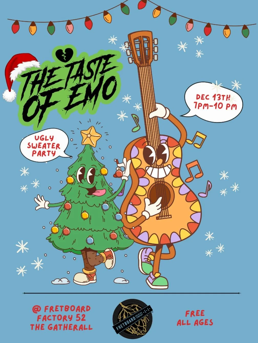 Special Holiday Event: The Taste of Emo (Ugly Christmas Emo Party)