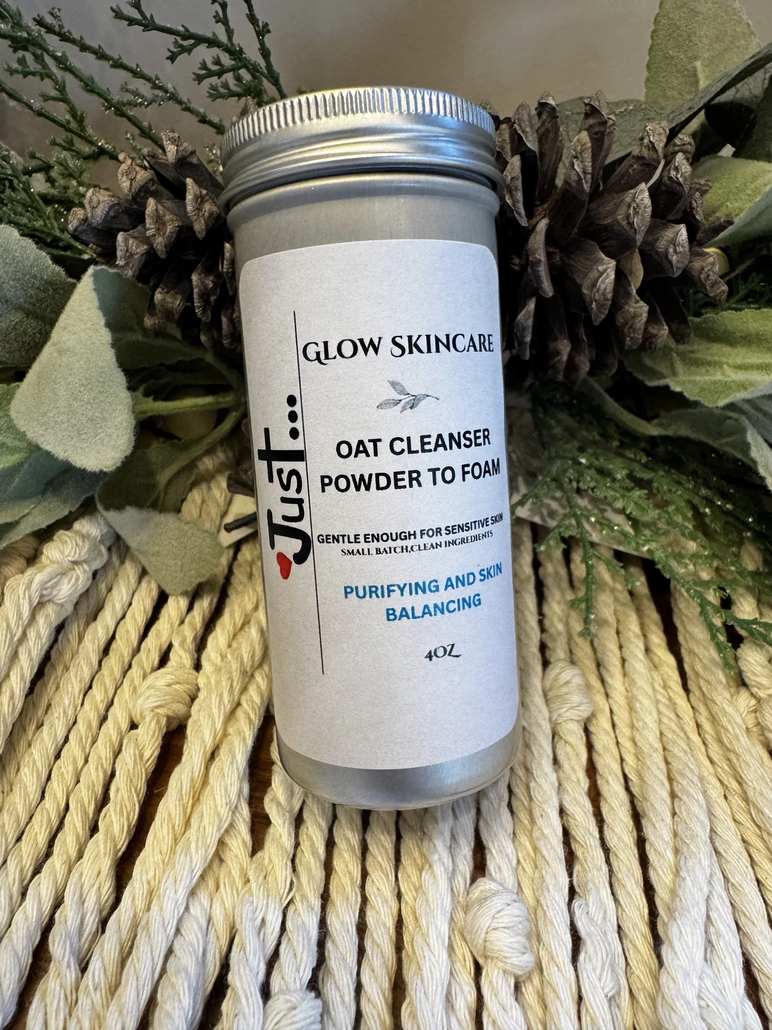 Calming Oat Milk Powder to Foam Wash