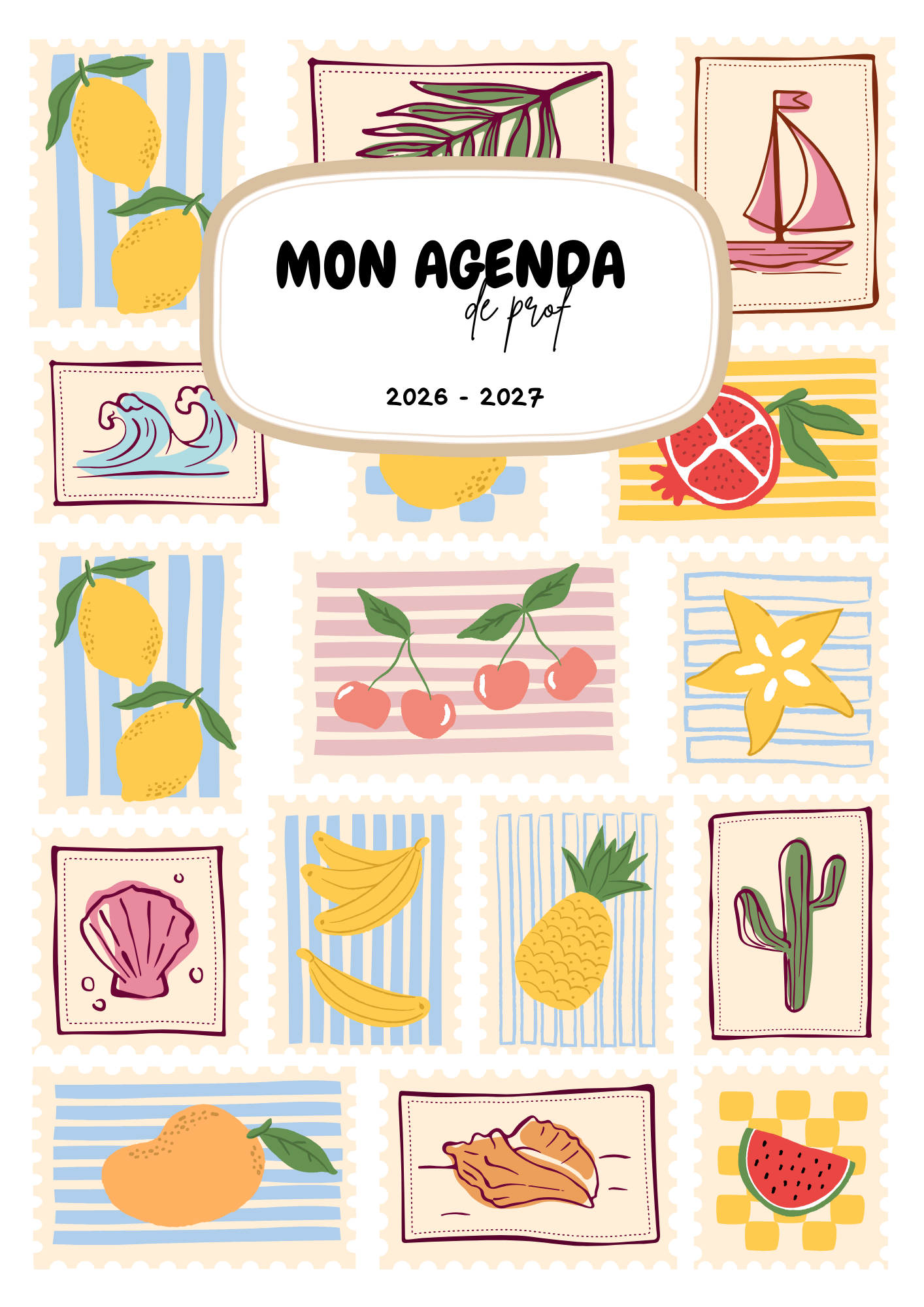 Agenda - Relié - Édition limitée-  2026/2027