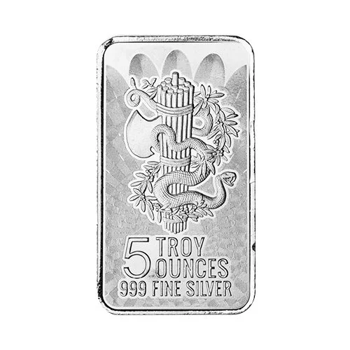 5 oz Silver Unity Bar - Wholesale Bullion Available — Elemetal