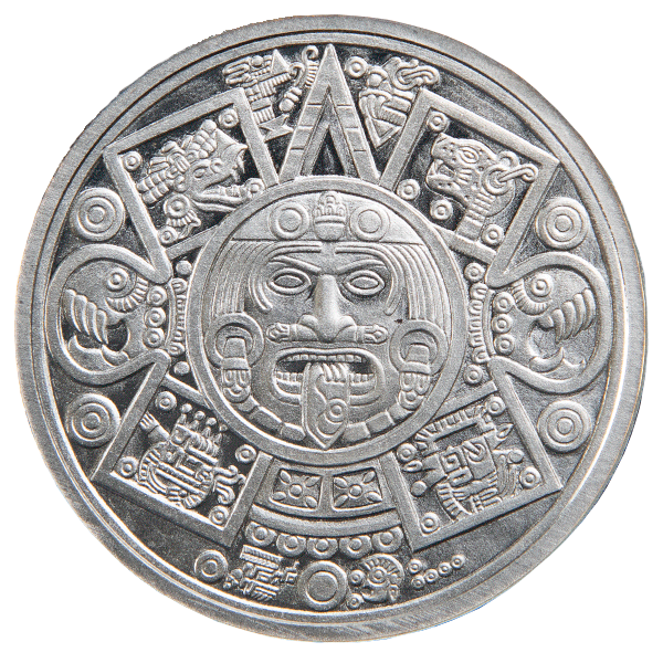 Silver Aztec Eagle Warrior Round - Wholesale Bullion Available — Elemetal