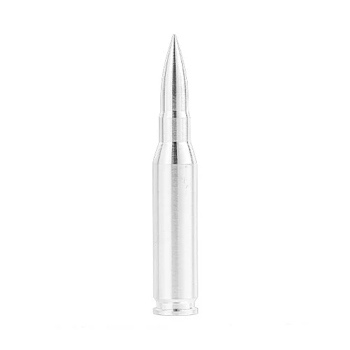 Cal Bullet 10 oz (.50 cal) Silver Bullet - Wholesale Bullion Available — Elemetal