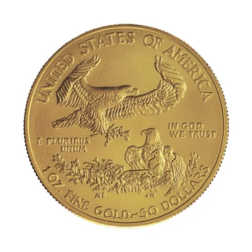 1 oz American Gold Eagle reverse