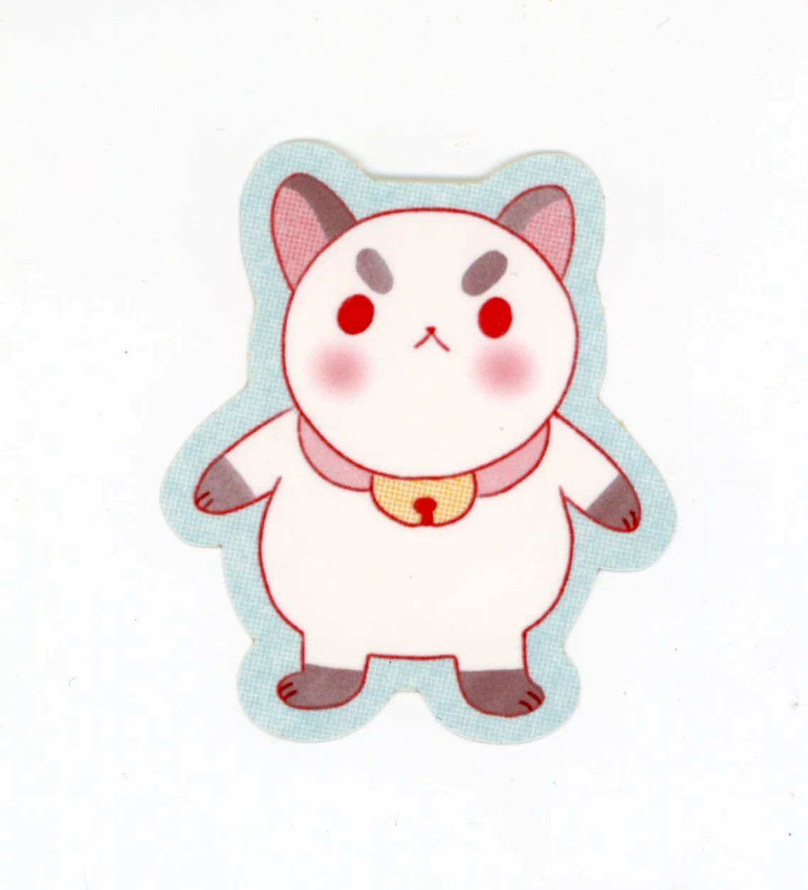 grumpy puppycat vinyl sticker