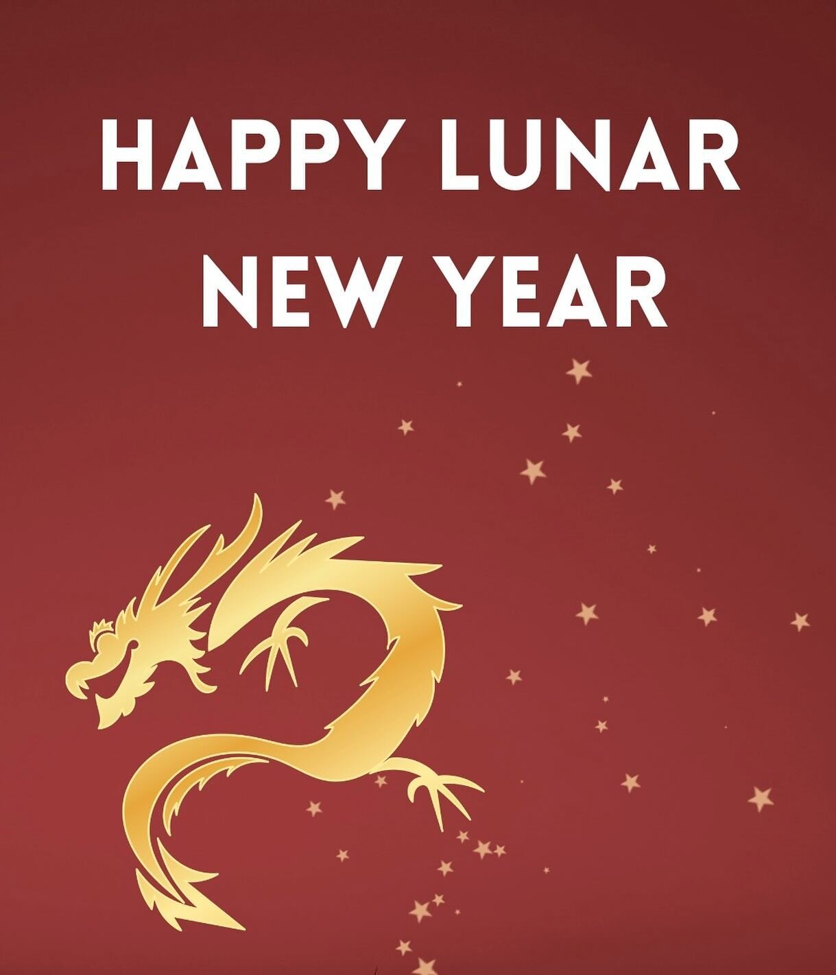 Wishing you a happy Lunar New Year and Year of the Dragon! We wish a prosperous, peaceful, and abundant year for everyone.
