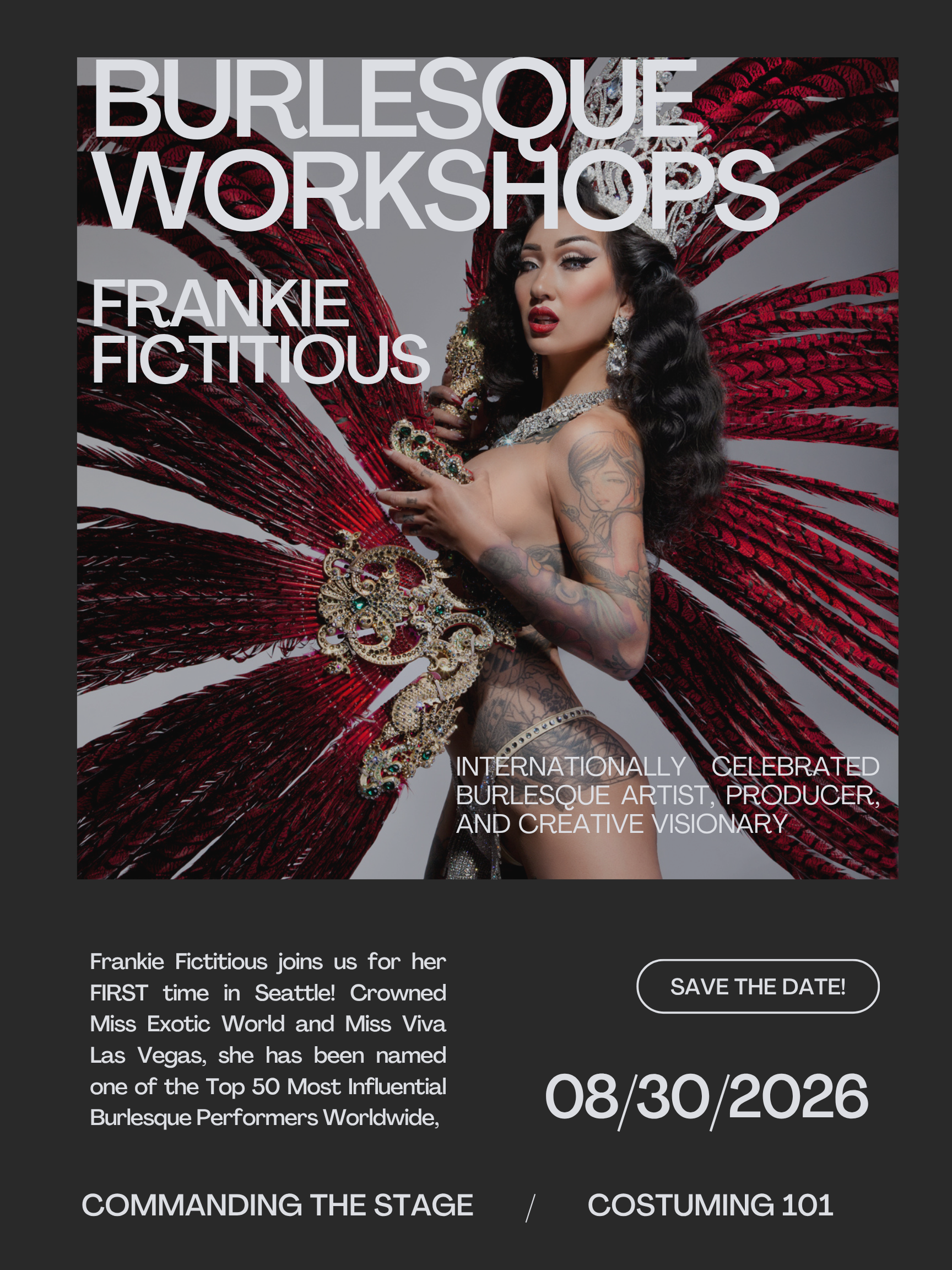 Elements of the Tease  with Frankie Fictitious!