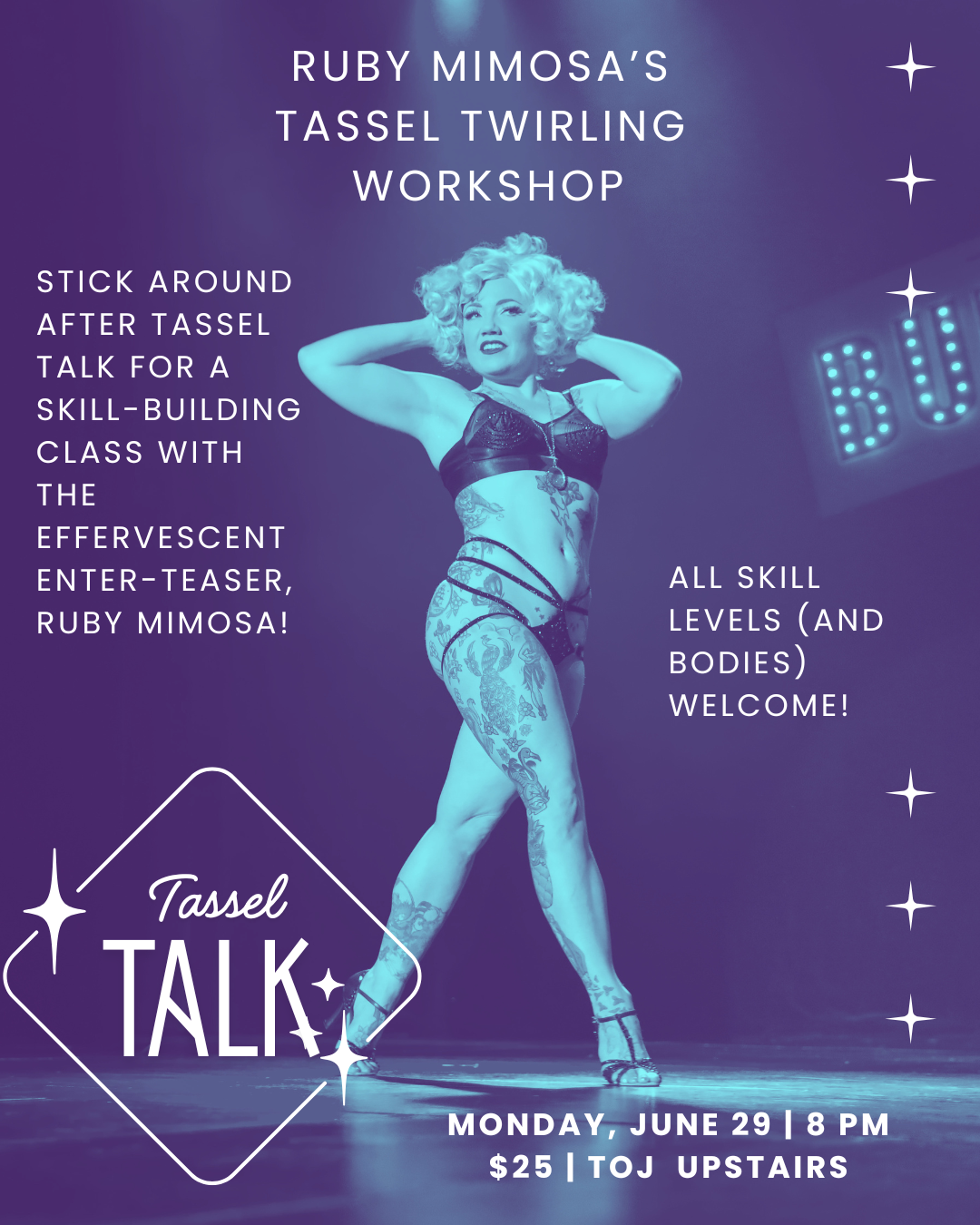 Tassel Talk + Tassel Twirling Class