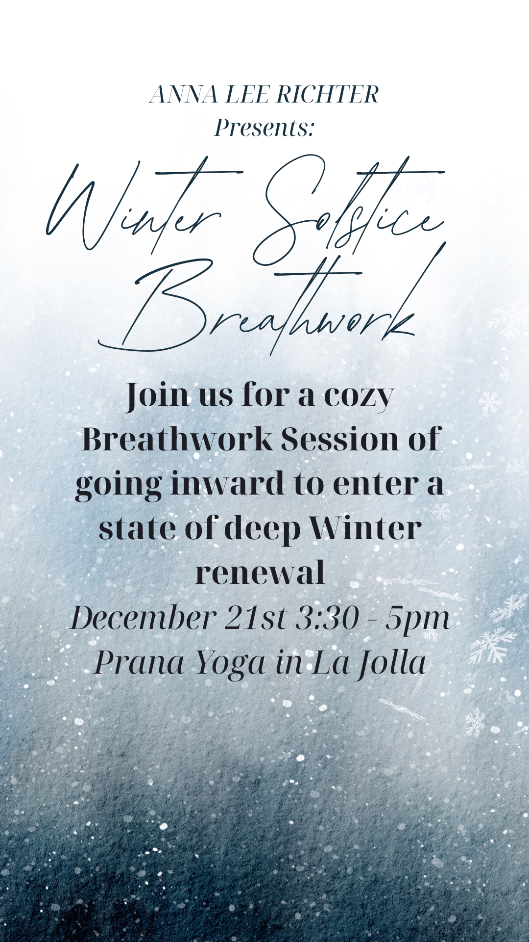 Winter Solstice Breathwork