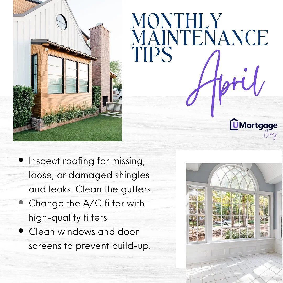 Anyone else getting excited for CONSISTENT warmer days?!

Here are a few things you can do in the warmer days to insure you&rsquo;re home is well maintained after the winter weather
