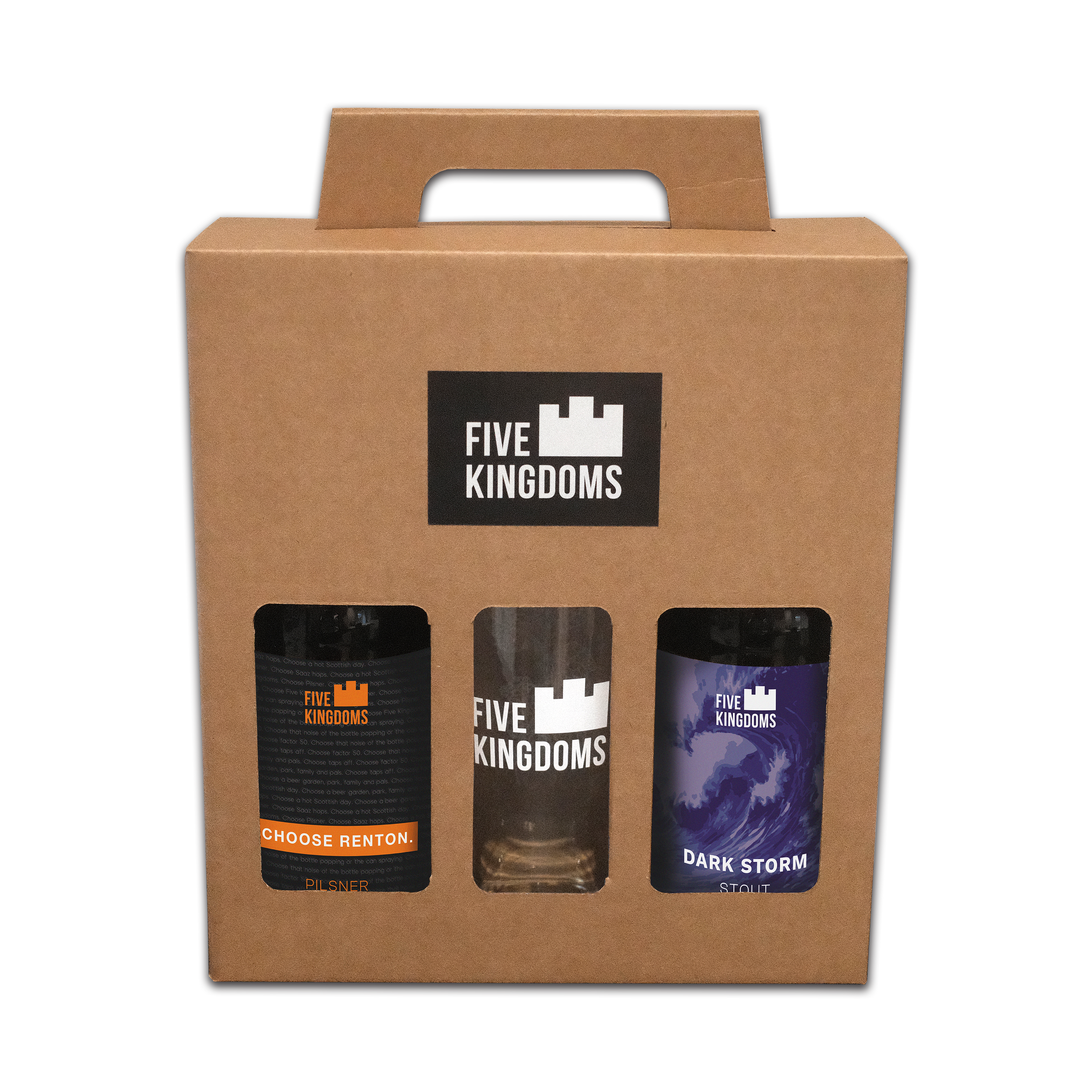 2 Bottle & Glass Gift Pack