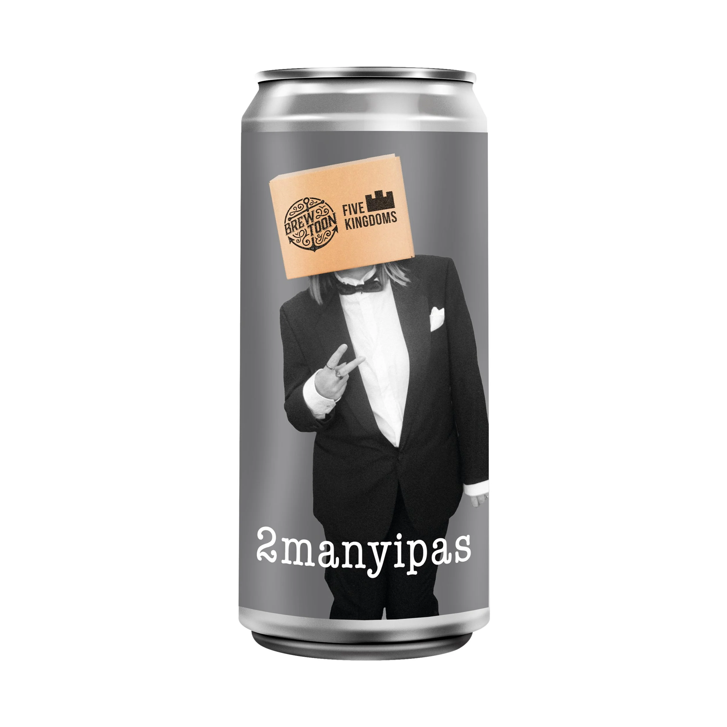 NEW! 2manyipas 6.5% Belgian IPA 440ml