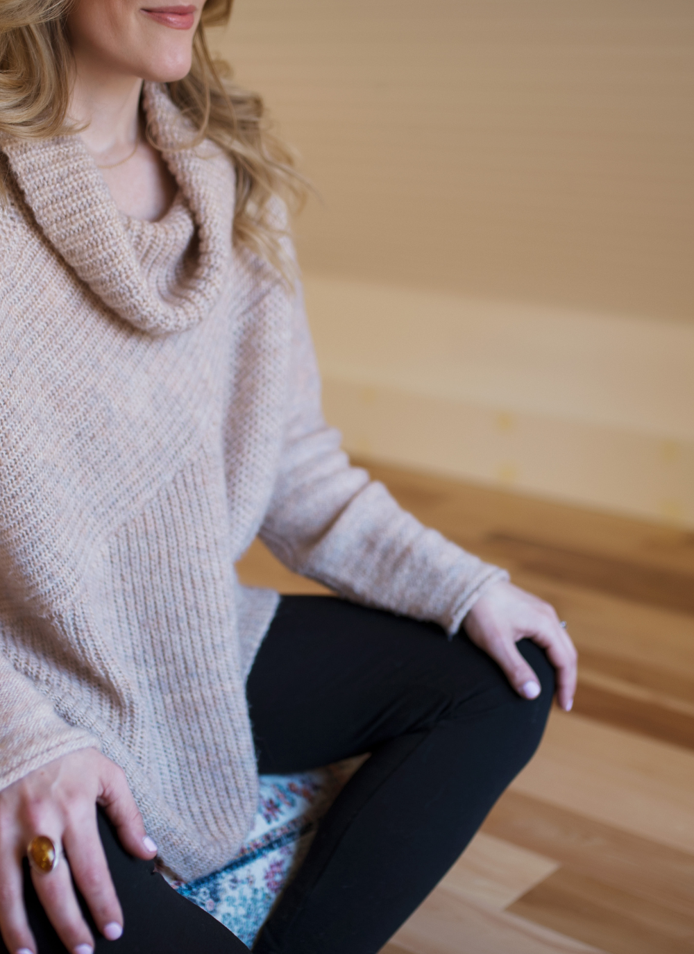 She passed the baton...