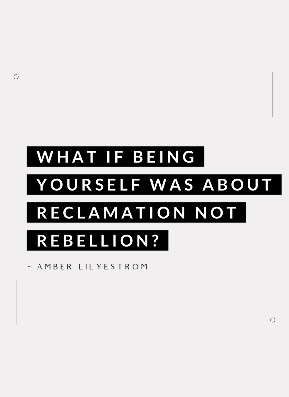 How to BE YOU in an over-saturated social space